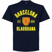 Barcelona T-shirt Established Mörkblå XXL