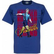 Barcelona T-shirt Legend Ronald Koeman Legend Blå L