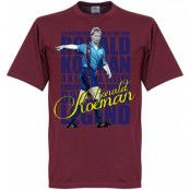 Barcelona T-shirt Legend Ronald Koeman Legend Rödbrun S