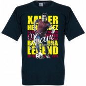 Barcelona T-shirt Legend Xavi Hernandez Legend Xavier Hernandez i Creus Mörkblå L