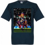 Barcelona T-shirt The Holy Trinity Neymar Mörkblå L