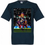 Barcelona T-shirt The Holy Trinity Neymar Mörkblå S