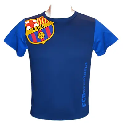 Barcelona T-shirt Träning Junior Blå 10-11 år