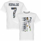 Real Madrid T-shirt Ronaldo No7 Gallery Barn Cristiano Ronaldo Vit 10 år