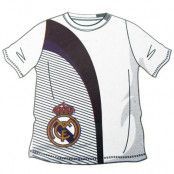 Real Madrid T-shirt Vit-Svart Barn 11-12 år