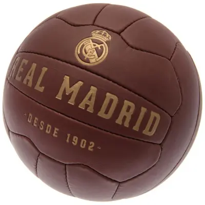 Real Madrid Retro Fotboll FELTRYCK Feltryck