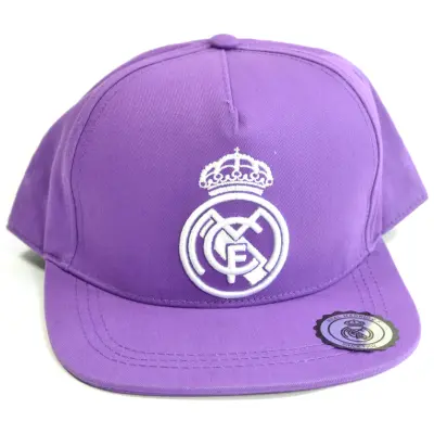 Real Madrid Keps Crest Lila