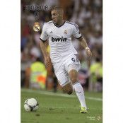 Real Madrid Affisch Benzema 120