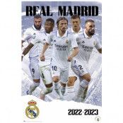 Real Madrid Affisch Players 2