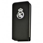 Real Madrid Fodral iPhone 5/5s Flip Black