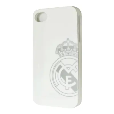 Real Madrid iPhone 4/4S Skal Hårt Vitt