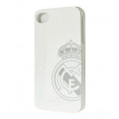 Real Madrid iPhone 4/4S Skal Hårt Vitt White