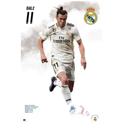 Real Madrid Poster Bale