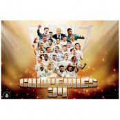 Real Madrid Poster Campeones 34