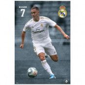 Real Madrid Poster Hazard