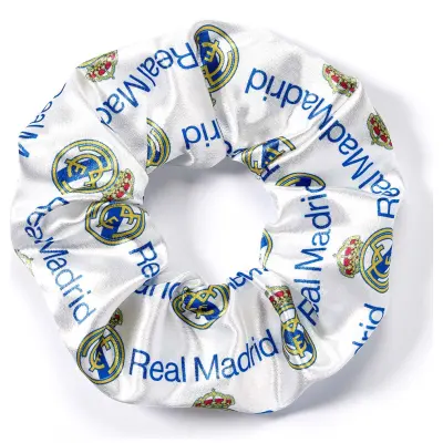 Real Madrid Scrunchie Crest Hair