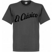 Real Madrid T-shirt El Clasico Mörkgrå S