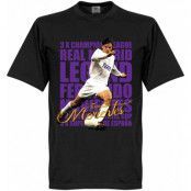 Real Madrid T-shirt Legend Morientes Legend Svart XL