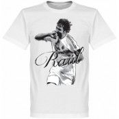 Real Madrid T-shirt Legend Raul Legend Vit XL