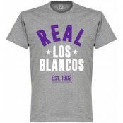 Real Madrid T-shirt Real Established Grå L