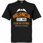 Valencia T-shirt Established Svart XXXXL