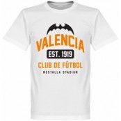 Valencia T-shirt Established Vit M