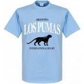 Argentina T-shirt Rugby Ljusblå XL