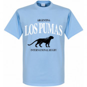 Argentina T-shirt Rugby Ljusblå XS