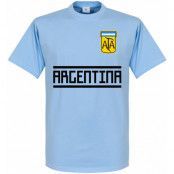 Argentina T-shirt Wordmark Ljusblå XXL