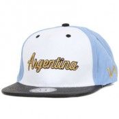 Keps Argentina Strapback - Vincentius Apparel - Blå Snapback