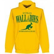 Australien Huvtröja Wallabies Rugby Grön XXL