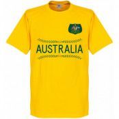 Australien T-shirt Team Barn Gul 4 år