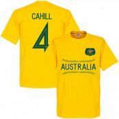 Australien T-shirt Tim Cahill 4 Gul XL