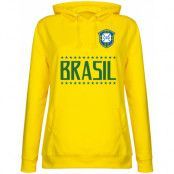 Brasilien Huvtröja Brazil Team Dam Gul L
