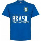 Brasilien T-shirt Brazil Blå L