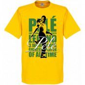 Brasilien T-shirt Legend Legend Pele Gul XL