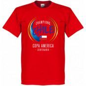 Chile T-shirt Copa Centenario Winners Alexis Sanchez Röd XXL