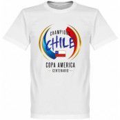 Chile T-shirt Copa Centenario Winners Alexis Sanchez Vit 5XL