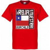 Chile T-shirt Le Roja Es Nuestra Röd XXXL