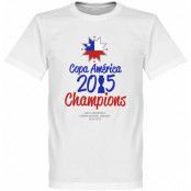 Chile T-shirt Winners 2015 Copa America Champions Alexis Sanchez Vit XL