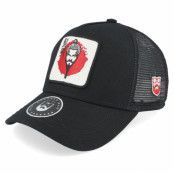 Bearded Man - Svart trucker Keps - Hatstore Exclusive X Japan Man Black Trucker @ Hatstore