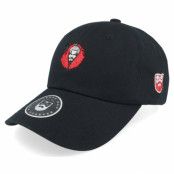 Bearded Man - Svart unconstructed Keps - Japan Man Black Dad Cap @ Hatstore