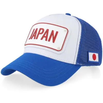 FIFA - Football Blå trucker Keps - Fifa World Cup 26 Team Cap Japan White/Royal A-frame Trucker @ Hatstore