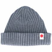 Jack&Jones - Svart shortbeanie Beanie - Knit Short Japan Beanie Grey Melange @ Hatstore