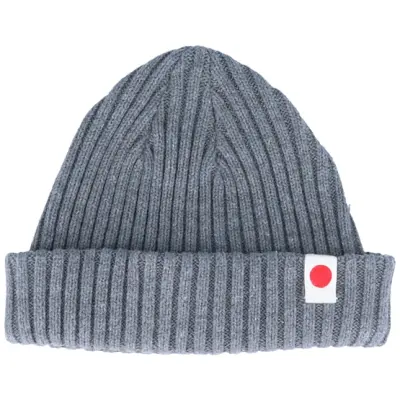 Jack&Jones - Svart shortbeanie Beanie - Knit Short Japan Beanie Grey Melange @ Hatstore