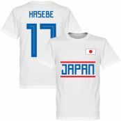 Japan T-shirt Hasebe 17 Team Vit 5XL