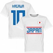 Japan T-shirt Kagawa 10 Team Shinji Kagawa Vit 5XL