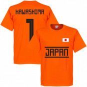 Japan T-shirt Kawashima 1 Team GK Orange L