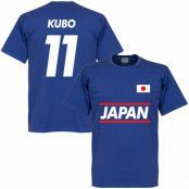 Japan T-shirt Kubo 11 Team Blå XXXL