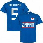 Japan T-shirt Nagatomo 5 Team Blå L